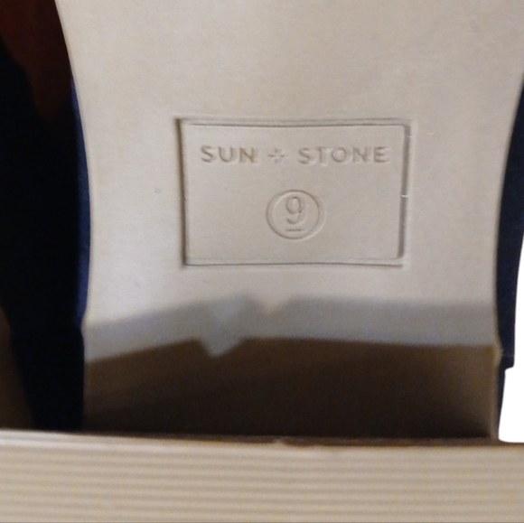 NEW Sun & Stone Lyraa Booties Women's Black Suede Ankle Boots Size 8.5 - Picture 11 of 13